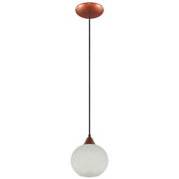Pendente Cobre com Bola Americana Pequena Fosca Art Pop - 1