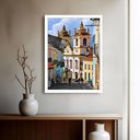Ver imagem 1 de Quadro Decorativo Salvador Ladeira - 70x50cm:moldura Branca