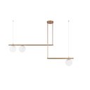 Ver imagem 4 de Pendente Caê 153cm 15cm 130cm 3xg9 21w Lumiere
