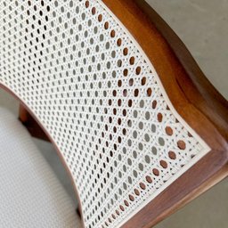 Cadeira para Mesa de Jantar Madeira Maciça com Telinha - Zara - Requinte Salas - 4 Cadeira para Mesa de Jantar Madeira Maciça com Telinha - Zara - Requinte Salas - 4