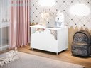 Ver imagem 1 de Baú Infantil Organizador de Brinquedos+nuvem Led Decorativa