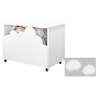 Baú Infantil Organizador de Brinquedos+nuvem Led Decorativa - 3