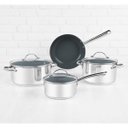 Ver imagem 2 de Jogo de Panelas Una Ceramic Aço Inox e Cerâmica de Indução 4 Peças - Tramontina 65280/316