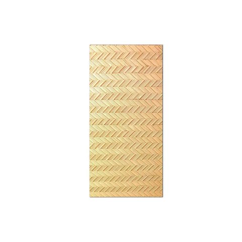 Revestimento Pedra Leve Semi-Flexível Decorativa Salmão 120cm x 60cm 3mm de Espessura Formaco Decor Laranja/Ornamentado