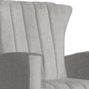 Ver imagem 3 de Conjunto 2 Poltronas Estofadas de Balanço Melinda Linho Bege - LM DECOR