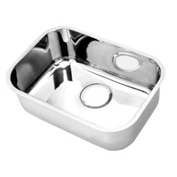 Cuba Inox Docol 47x32x18cm s/Ladrao s/valvula 3,5 - AB | ref. 016988 CH - 1