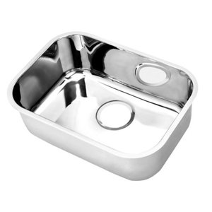 Cuba Inox Docol 47x32x18cm s/Ladrao s/valvula 3,5 - AB | ref. 016988 CH