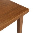Ver imagem 3 de Mesa Colors em Madeira Maciça Retangular 4 Lugares - 120 X 80cm Amêndoa