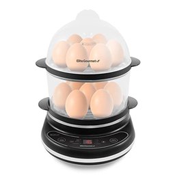 Elite Gourmet Egc314b Cozedor de Ovos Elétrico 14 Ovos Preto - 1