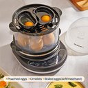 Ver imagem 6 de Elite Gourmet Egc314b Cozedor de Ovos Elétrico 14 Ovos Preto