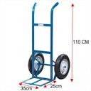 Ver imagem 6 de Carrinho Carro Carga Armazenagem Transporte 150kg Metalosa