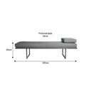 Ver imagem 3 de Puff em Linho 180cm Galli