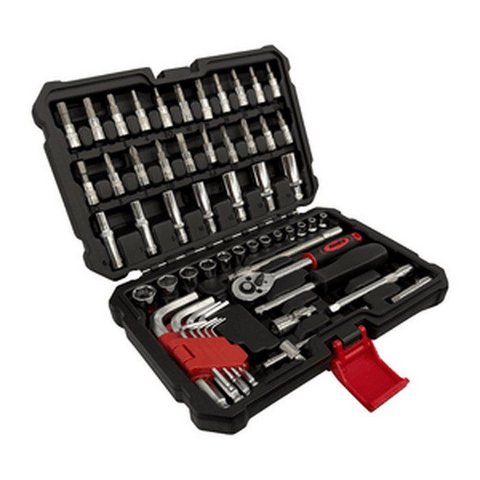 Jogo Soquete 1/4" 58PCS ZT001601 Zenite