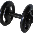 Ver imagem 1 de Dumbbell Emborrachado Treinamento Funcional Academia 8kg