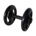 Ver imagem 2 de Dumbbell Emborrachado Treinamento Funcional Academia 8kg