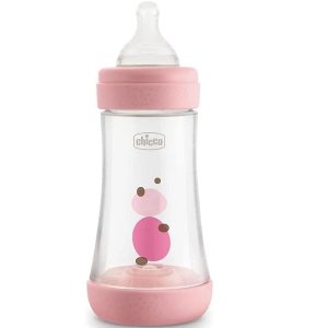 Mamadeira Perfect5 240ml Anticólica Chicco Rosa