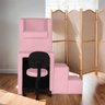 Kit Pedicure Cadeira Poltrona Escada Completo Corano Rose - 2