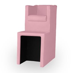 Kit Pedicure Cadeira Poltrona Escada Completo Corano Rose - 6