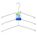 Ver imagem 1 de Cabide para Camisa Triplo Camiseiro Cromado Organização Roupa Armário