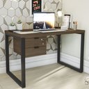 Ver imagem 1 de Conjunto com Mesa de Escritório 02 peças Linha Frame CJ43014-007 Kappesberg Móveis Kappesberg