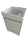 Ver imagem 3 de Tanque 26 Litros para Lavanderia com Gabinete Mdf Puxador em Aluminio Entregue Montado