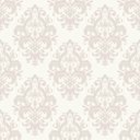 Ver imagem 3 de Papel De Parede Arabesco Cinza e Bege Adesivo Vinílico Lavável