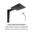 Ver imagem 5 de Chuveiro Acqua Century Eletrônico 127v 5500w Preto Lorenzetti
