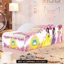 Ver imagem 2 de Cama Solteiro Infantil 188x88cm Personagens Princesa Rosa Z53 - Mpozenato
