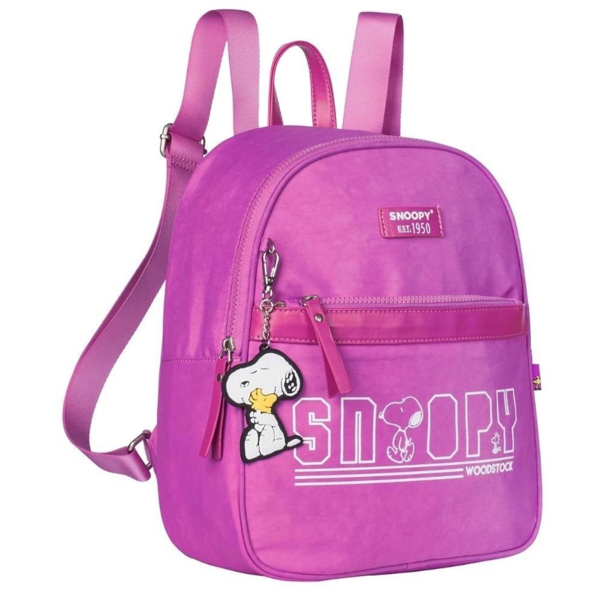 Bolsa de Costas Snoopy Lilás Semax