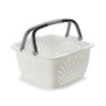 Cesto Multiuso Dasplast em Plástico Branco com Alça 38,5cm - 1