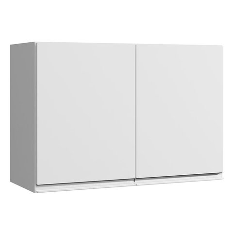 Armário de Cozinha Aéreo 80cm com 2 Portas Andréia Branco - Ajl Móveis