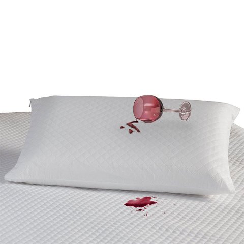 Capa Protetora Travesseiro Impermeável Matelado 68x48cm: Capa Protetora Travesseiro Impermeável Mate