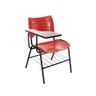 Cadeira Iso Linha Polipropileno Iso Universitária Vermelho - 1