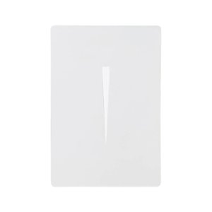 Balizador de Parede C/ Friso 1 Lâmpada G9 Embutir Caixa 4x2 Branco