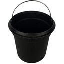 Ver imagem 5 de Lixeira com Tampa em Bambu e Balde Removível 3 L Preto