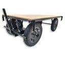 Ver imagem 3 de Carrinho de Carga Plataforma Gradeado 300 Kg Rolwes