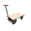 Ver imagem 2 de Carrinho de Carga Plataforma Gradeado 300 Kg Rolwes