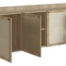 Balcão Aparador Buffet 3 Portas 180cm Arlo A10 Hanover - Mpozenato - 12