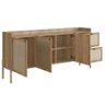 Balcão Aparador Buffet 3 Portas 180cm Arlo A10 Hanover - Mpozenato - 13