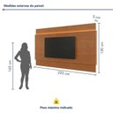 Ver imagem 3 de Painel para TV até 65 Polegadas com LED 100% MDF 225CMX130CM Aros