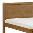 Ver imagem 5 de Cama Casal Queen Colchão 160cm Pé Madeira Maciça Solvi Freijó F07 - Mpozenato