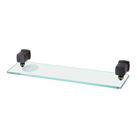 Porta Shampoo Vidro com Saboneteira Block