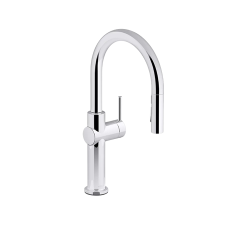 Misturador Cozinha Monocomando Kohler Crue Bica Alta com Bico Extensível 22972BR Cromado