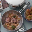 Ver imagem 2 de Frigideira Allegra Aço Inox Fundo Triplo Fogões de Indução 24 Cm 2,1l - Tramontina 62666241