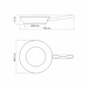 Ver imagem 4 de Frigideira Allegra Aço Inox Fundo Triplo Fogões de Indução 24 Cm 2,1l - Tramontina 62666241