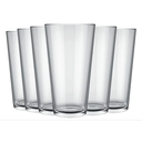 Ver imagem 1 de Conjunto de Copos de Vidro Cairo 350ml Transparente C/ 6und – Éllpis Móveis