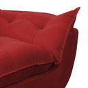 Ver imagem 5 de Poltrona Decorativa Sala de Estar Escritório Quarto Prime: Vermelha