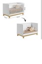 Ver imagem 4 de Quarto Infantil com Berço Colchão e Cômoda Americano Branco Acetinado