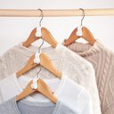 Ver imagem 2 de Kit 6 Ganchos para Cabide Economize Espaço com Praticidade