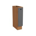 Ver imagem 1 de Nicho Porta Condimentos Kappesberg Pixel Canela/cinza Sagrado 20cm
